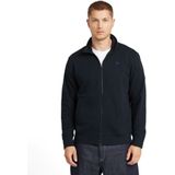 G-Star RAW - Vest - Opstaande Kraag - Geribde Manchetten - Borduurwerk