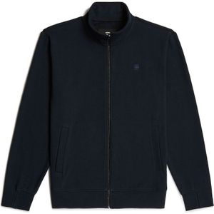 G-Star RAW - Vest - Opstaande Kraag - Geribde Manchetten - Borduurwerk