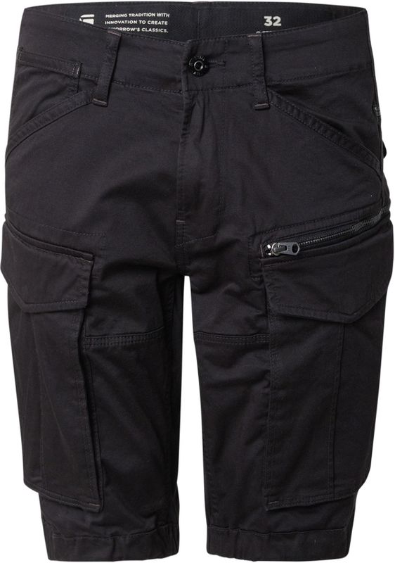 G-Star RAW rovic zip regular short, Zwart (Dk Black D26214-5126-6484), 24W
