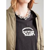 G-Star RAW - Logo Court Relaxed R T - T-shirt - Zwart
