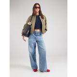 Skater High Loose Jeans, Blauw (Faded Blue Torrent D25286-d788-h089), 23W / 30L