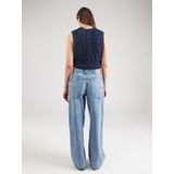 Skater High Loose Jeans, Blauw (Faded Blue Torrent D25286-d788-h089), 23W / 30L