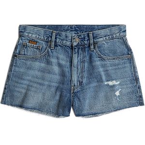 True Shorts - Blauw - Korte Broek - Raw Edge - Faded Sea Point Blue