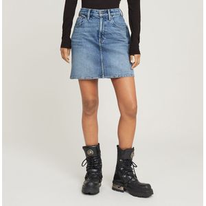G-star - Viktoria Short - Spijkerrok - Hoge Taille - Regular Fit - Denim
