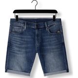 G-Star RAW - 3301 Slim Short - Korte Broek - Blauw - Denim