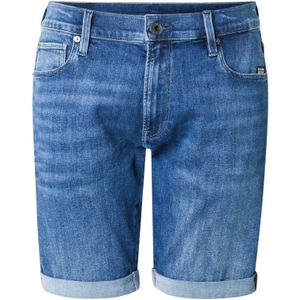 G-Star RAW 3301 Slim Denim Short - Blauw (Medium Aged) - 5 Zakken