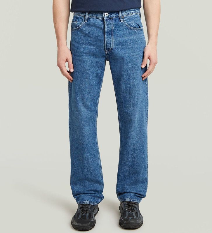 Dakota - Regular Straight Jeans - Midden Blauw - Heren