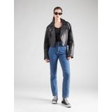 G-Star RAW Slim rib ls v t wmn, Zwart (Dk Black D26064-d253-6484), XS