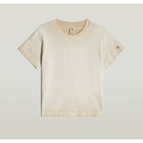 G-STAR - Overdyed Micro Boxy Top - Beige - Dames