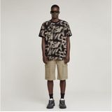 G-STAR RAW - Sprayed Letters - T-shirt - Veelkleurig - Comfortabele Pasvorm