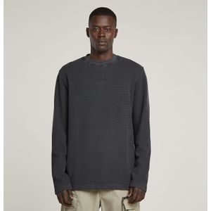 G-STAR Longsleeve »Overdyed Tweeter«, aus Piqué-Strick
