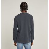 G-star - Overdyedweeter - T-shirt - Lichtgewicht - Lange Mouwen