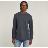 G-star - Overdyedweeter - T-shirt - Lichtgewicht - Lange Mouwen