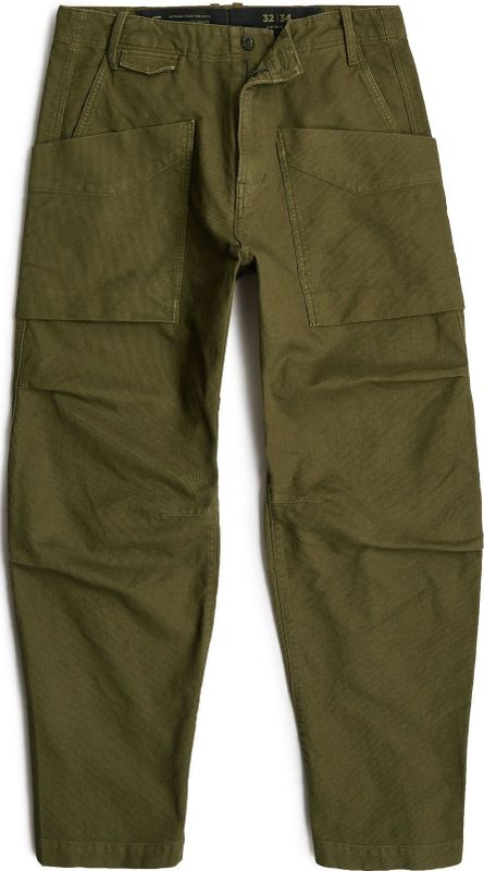G-Star RAW Fatigue Relaxed Tapered, groen (Shadow Olive Gd D26295-d752-d033), 28W / 30L