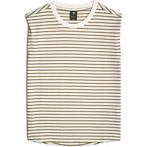 Haltertop - Gestreept - Jersey - Ronde Hals - Mouwloos - Losse Pasvorm