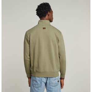 Nifous - Sweatshirt - Effen - Halve Rits - Schipperskraag - Lange Mouw