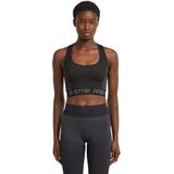 G-STAR - Racerback Top - Dk Black - Gebreid - 63% Polyamide, 32% Recycled Polyester, 5% Elastaan