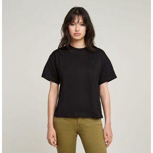 G-STAR - Side Buttons Relaxed Top - Zwart - Dames