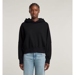 G-STAR RAW Oversized HDD Sw Wmn sweatshirt voor dames met reliëf, Zwart (Dk Black D26362-d427-6484), M