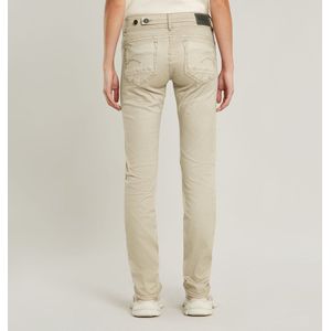 G-Star - Midge D26366-C096-D848 - Slanke Rechte Broek - Beige - Casual - Katoen