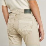 G-Star - Midge D26366-C096-D848 - Slanke Rechte Broek - Beige - Casual - Katoen