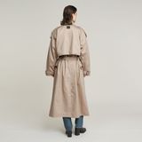 Macro - Balloon - Trenchcoat - Beige - Dames