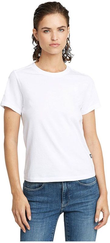 G-star - Nifous - T-shirt - Korte Mouwen - V-hals - Regular Fit - 100% Biologisch Katoen