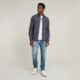 G-star bristum 2.0 slim shirt ls overhemd multi colour
