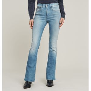 G-STAR - 3301 Flare Jeans - Lichtblauw - 98% Regeneratief Katoen