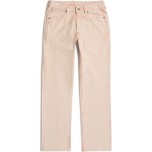 G-STAR RAW Dames G-low rechte jeans, roze (Peach Puree Gd Coated D26163-d300-h153), 26W/32L, Veelkleurig (Peach Puree Gd Coated D26163-d300-h153), Taille 26/lengte 32