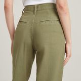 Deck 2.0 High Loose Chino - Groen - Dames