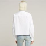 Boxy Blouse - Wit - Dames