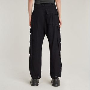 Cargobroek - Summer Snow - Jeans - Dk Black - 50% Katoen, 50% Recycled Katoen