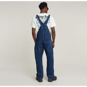 G-Star - Denim Dungaree 3D - Jumpsuit - Blauw - Losvallend