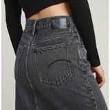 G-STAR - Viktoria Snaps - Spijkerrok - Eolith Grey - Katoen - High Waist