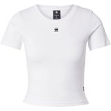 G-Star RAW cropped mini slim r t wmn, wit (White D26446-3310-110), XXS