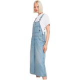 G-STAR RAW Dames midi-jurk Dungaree casual jurk, blauw (Sun Faded Cloudburst D24351-d536-g339), XXS