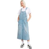 G-STAR RAW Dames midi-jurk Dungaree casual jurk, blauw (Sun Faded Cloudburst D24351-d536-g339), XXS