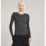 G-STAR Langarmshirt »Tops Overdyed slim«, im Overdyed-Look