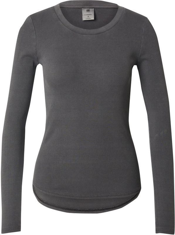 G-STAR - Top Overdyed - T-shirt - Groen - 98% Biologisch Katoen, 2% Elastaan