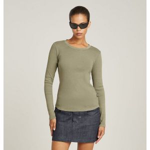 G-STAR - Top Overdyed - T-shirt - Rood - 98% Biologisch Katoen