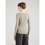 G-star - Overdyed Slim T-shirt - Zwart - Biologisch Katoen - Lange Mouwen