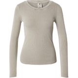 G-star - Overdyed Slim T-shirt - Zwart - Biologisch Katoen - Lange Mouwen