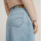 G-Star - D24385-D536-G339 Lange Rok Viktoria - Blauw - Katoen - Denim