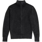 G-star - Serrated - Gebreide Trui - Zwart - 100% Biologisch Katoen