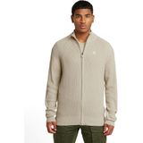 G-star - Serrated - Gebreide Trui - Zwart - 100% Biologisch Katoen