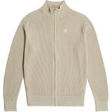 G-star - Serrated - Gebreide Trui - Zwart - 100% Biologisch Katoen