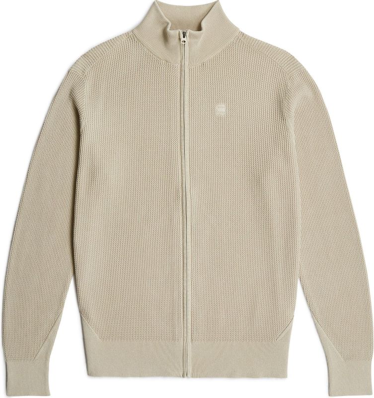 G-star - Serrated - Gebreide Trui - Zwart - 100% Biologisch Katoen