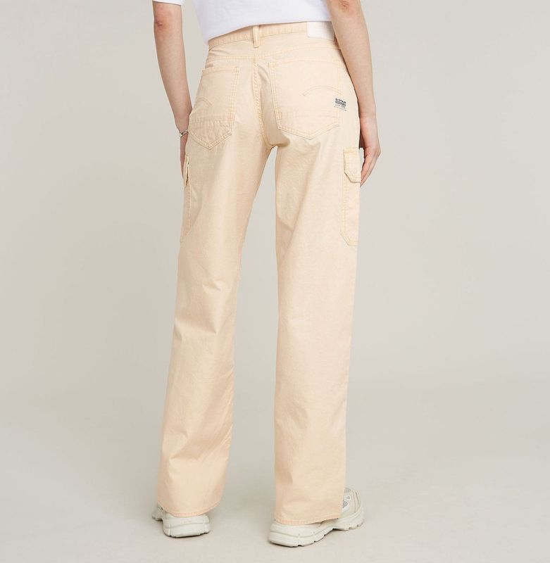 G-Star RAW Judee Denim Cargo Jeans - Roze - Katoen