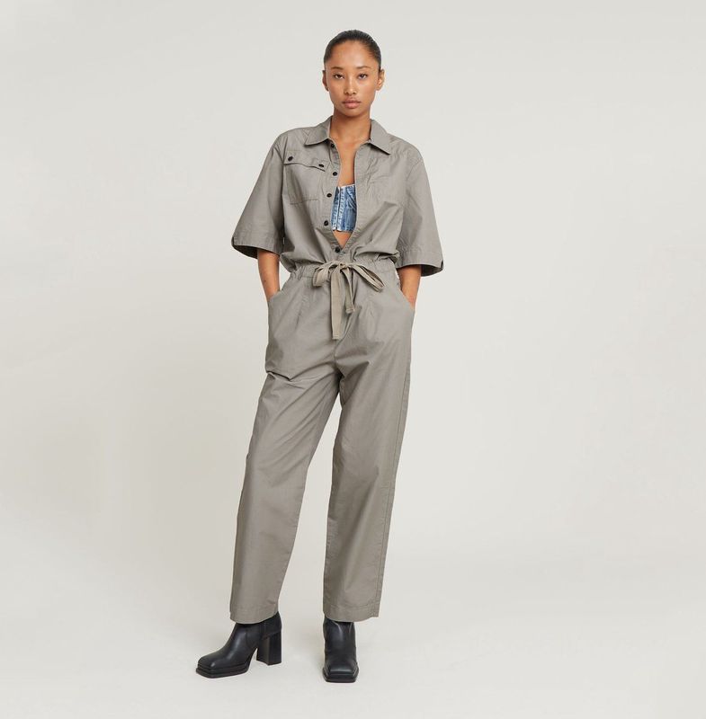 G-Star RAW - Combinaison Militaire - Dames - Groen - Katoen